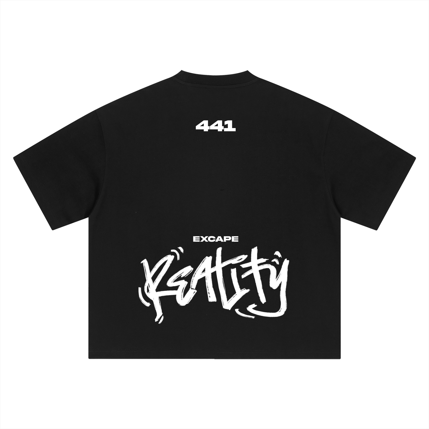EXCAPE REALITY T-SHIRT BLACK